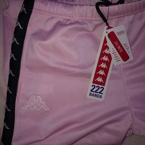 pink kappa pants